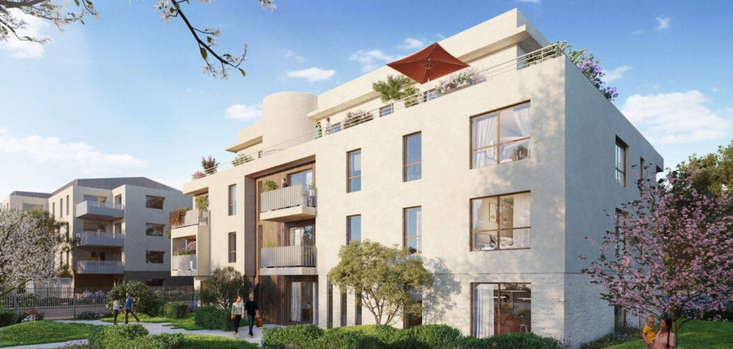 Programme immobilier neuf TOM ET NINA - Saint-Priest : Résidence T2–T4 avec cadre résidentiel et confort optimisé proche des transports (69800) - Référence : 14575