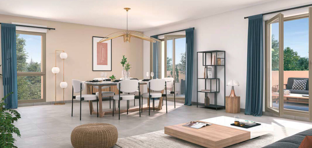 Programme immobilier neuf Les Jardins du Moulin - Saint-Romain-au-Mont-d’Or à proximité de Lyon (69270) - Référence : 16062