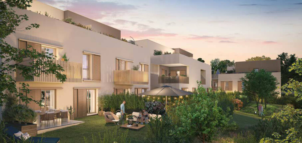 Programme immobilier neuf Les Jardins du Moulin - Saint-Romain-au-Mont-d’Or à proximité de Lyon (69270) - Référence : 16062
