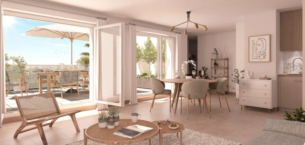 Programme immobilier neuf FLOREA - Sainte-Foy-l'Argentière : logements neufs T2–T5 proche des Monts du Lyonnais (69610) - Référence : 15775