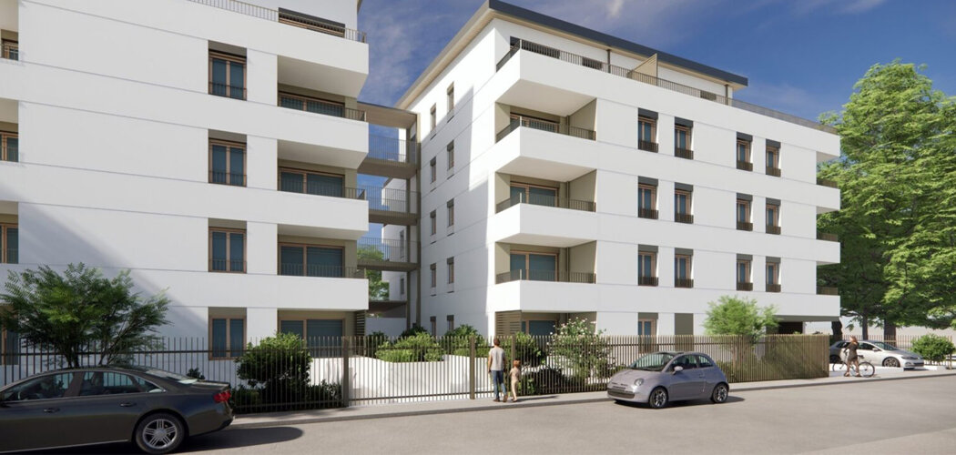 Programme immobilier neuf Résidence INTERVALLE - Sainte-Foy-lès-Lyon adresse résidentielle proche du Commandant Charcot (69110) - Référence : 16967