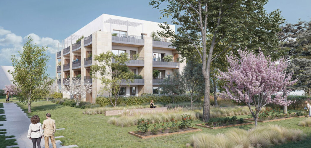 Programme immobilier neuf Les Terrasses de Chantegrillet - Sainte-Foy-lès-Lyon proche du Vallon des Sources (69110) - Référence : 16098