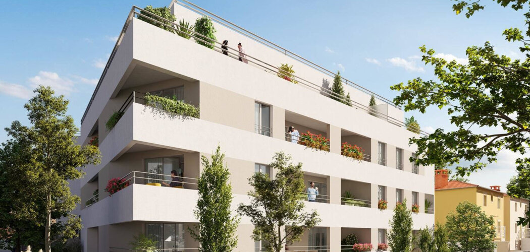 Programme immobilier neuf ICONIC - Sathonay-Camp : logements neufs T2–T5 proche de la nature (69580) - Référence : 15863