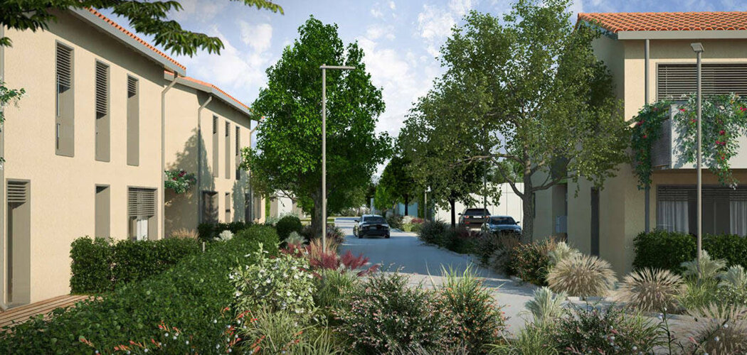 Programme immobilier neuf LE CLOS FRANCOIS - Sathonay-Village à une trentaine de minutes de Lyon (69580) - Référence : 15983