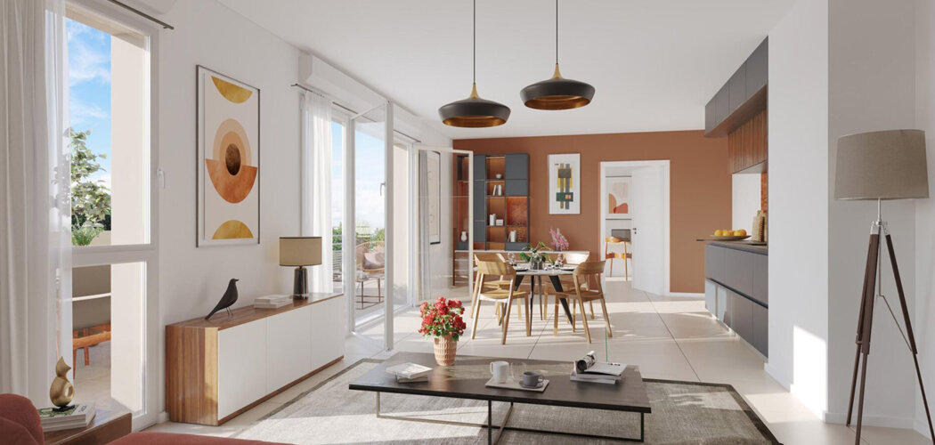 Programme immobilier neuf Les Hauts de Savigny - Savigny proche gare TER (69210) - Référence : 16064