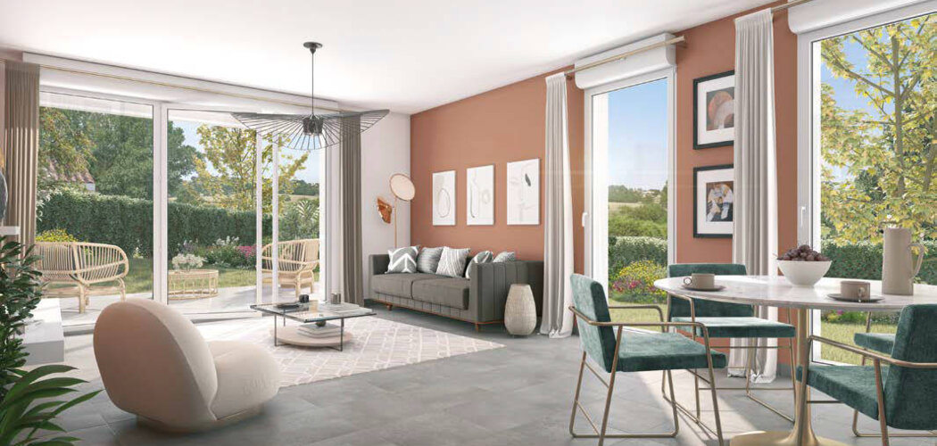 Programme immobilier neuf Secret Garden - Simandres proche de Lyon (69360) - Référence : 16023