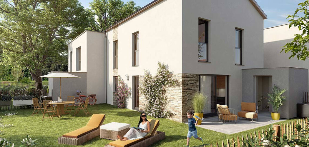 Programme immobilier neuf Joli Bocage - Sourcieux-les-Mines au seindes Monts du Lyonnais (69210) - Référence : 8411