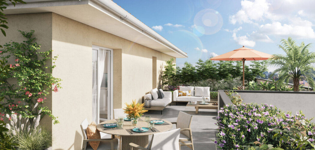 Programme immobilier neuf O'Village - Titre : Vaulx-en-Velin : logements neufs lumineux et conviviaux en quartier Village (69120) - Référence : 14887