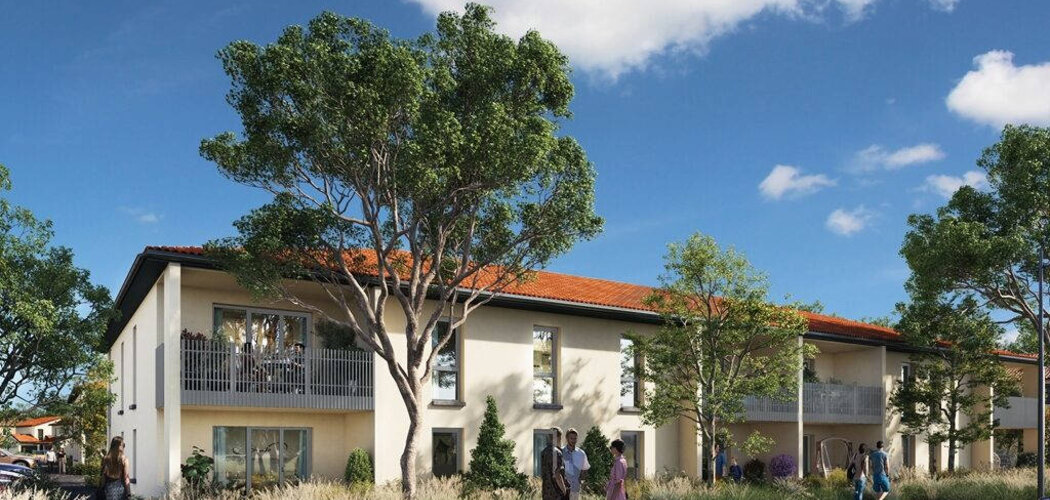 Programme immobilier neuf NUANCES TOUSSIEU  les Maisons - Toussieu : logements neufs sécurisés et verdoyants proche des commodités (69780) - Référence : 15530