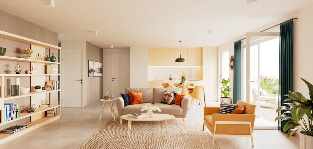 Programme immobilier neuf Résidence SOLINE - Vaulx-en-Velin à proximité métro A et centre commercial (69120) - Référence : 16032