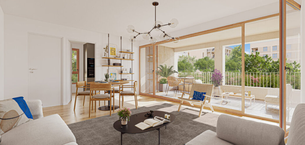Programme immobilier neuf RenouVaulx - Vaulx-en-Velin : logements neufs proches du tram T9 et des transports lyonnais (69120) - Référence : 15992