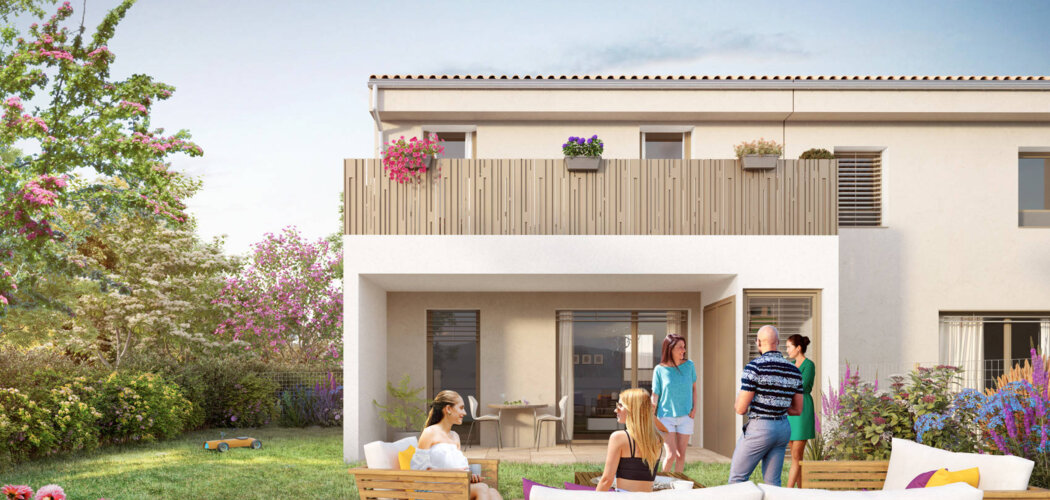 Programme immobilier neuf ORIGIN - Vaulx-en-Velin : logements neufs T3–T5 proche du parc de Miribel Jonage (69120) - Référence : 15742