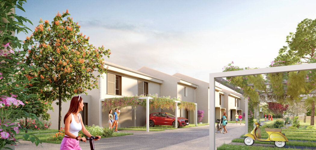 Programme immobilier neuf ORIGIN - Vaulx-en-Velin : logements neufs T3–T5 proche du parc de Miribel Jonage (69120) - Référence : 15742