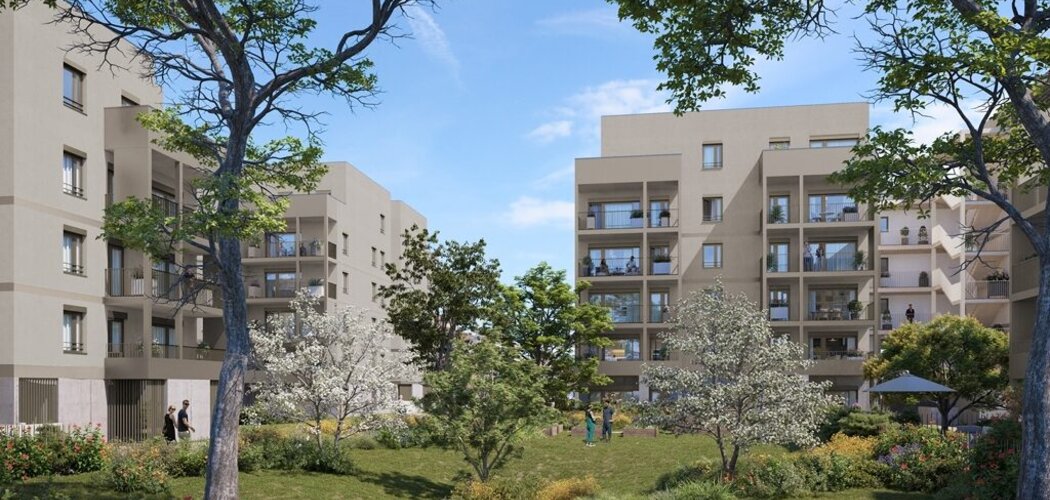 Programme immobilier neuf SOHA - Vaulx-en-Velin résidence neuve proche métro A La Soie (69120) - Référence : 15925