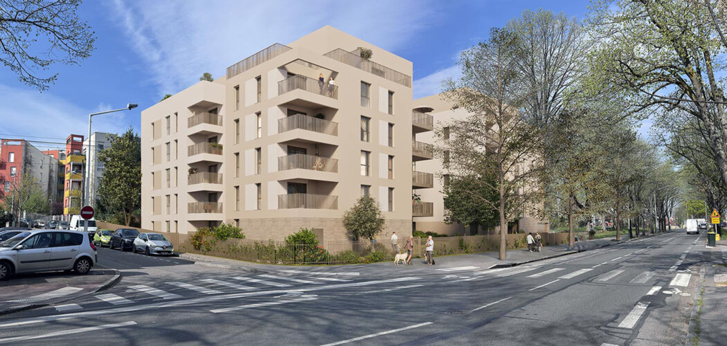 Programme immobilier neuf Tilia - Vénissieux à 6 min à pied de la gare et proche de Lyon (69200) - Référence : 18560