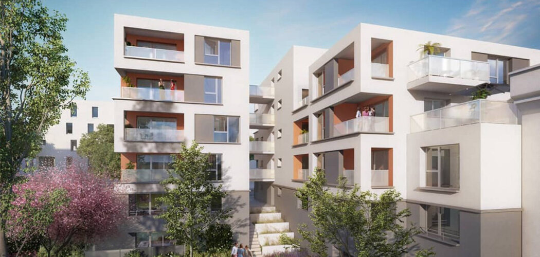 Programme immobilier neuf KUBIK GARDEN - Vénissieux appartements du studio au 4 pièces en centre-ville (69200) - Référence : 17644