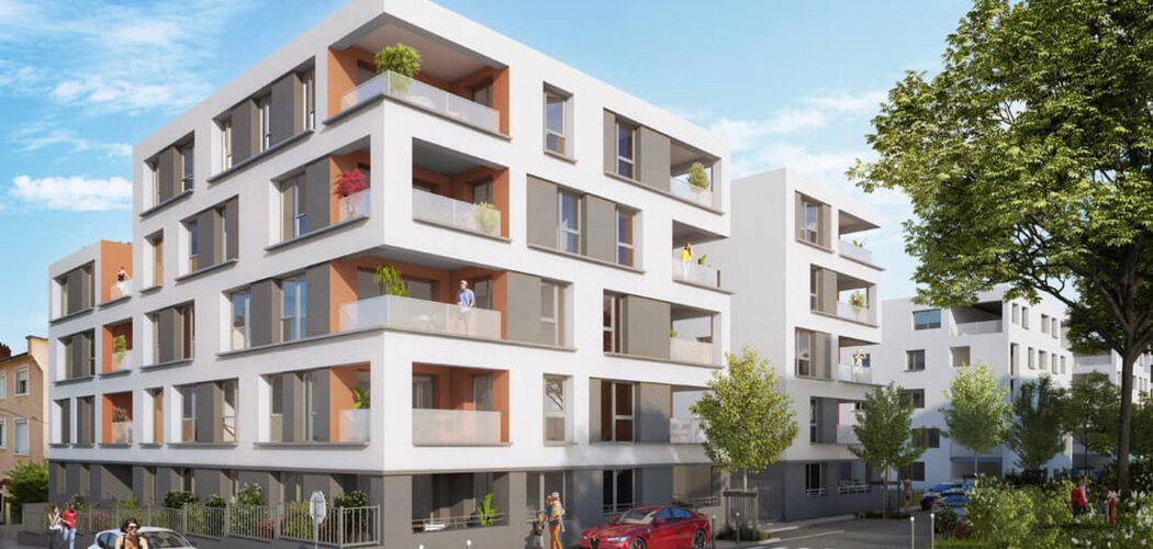 Programme immobilier neuf KUBIK GARDEN - Vénissieux appartements du studio au 4 pièces en centre-ville (69200) - Référence : 17644