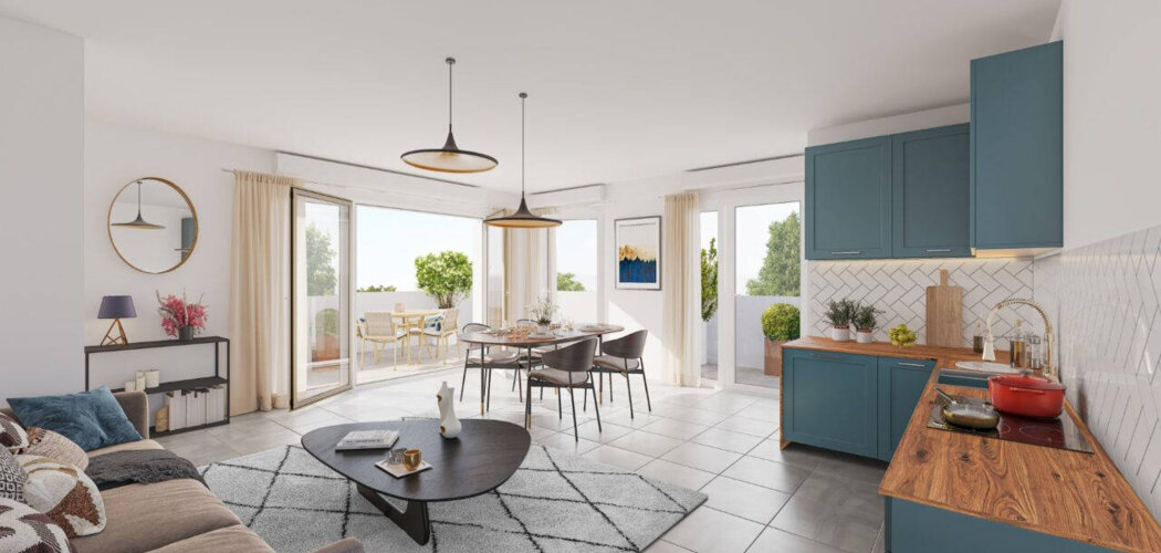 Programme immobilier neuf Le 349 - Moulin à vent - Vénissieux aux portes de Lyon proche bus C12 (69200) - Référence : 15993