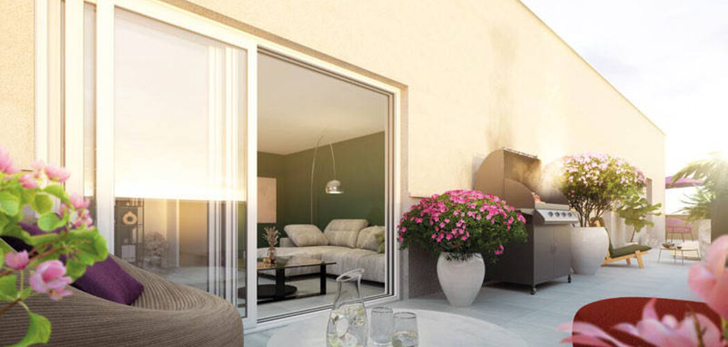 Programme immobilier neuf EN VUE - Vénissieux : logements neufs sécurisés et verdoyants proche des espaces verts (69200) - Référence : 15178
