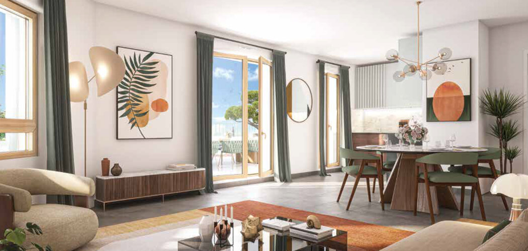 Programme immobilier neuf L'Emeraude - Vénissieux Moulin à proximité des tramways T4 et T6 (69200) - Référence : 15997