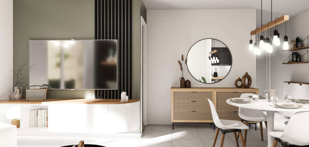 Programme immobilier neuf L'INSTANT - Vénissieux près de la Place Bellecour en métro D (69200) - Référence : 17142