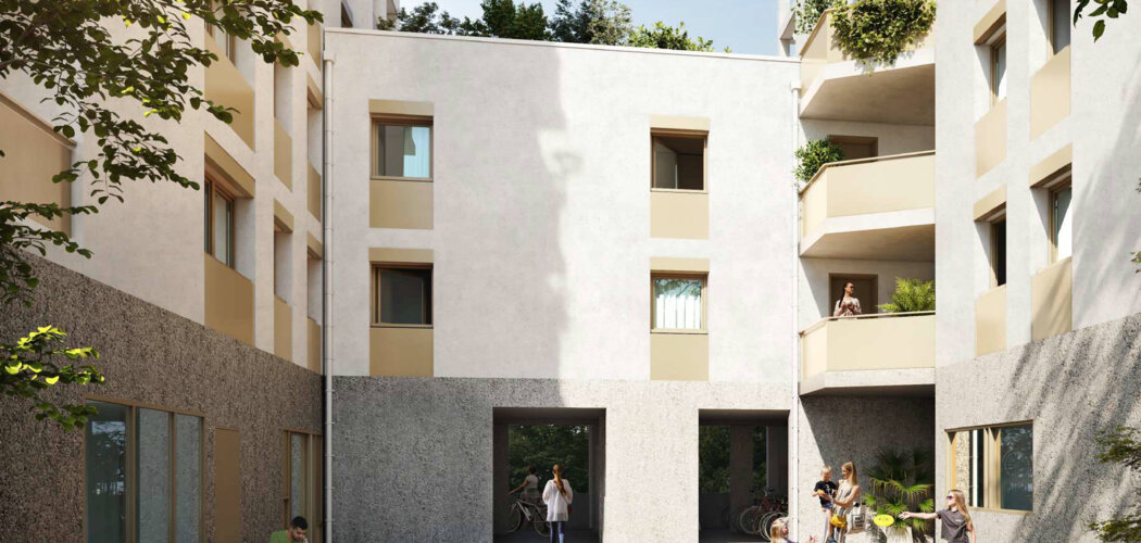 Programme immobilier neuf L'INSTANT - Vénissieux près de la Place Bellecour en métro D (69200) - Référence : 17142