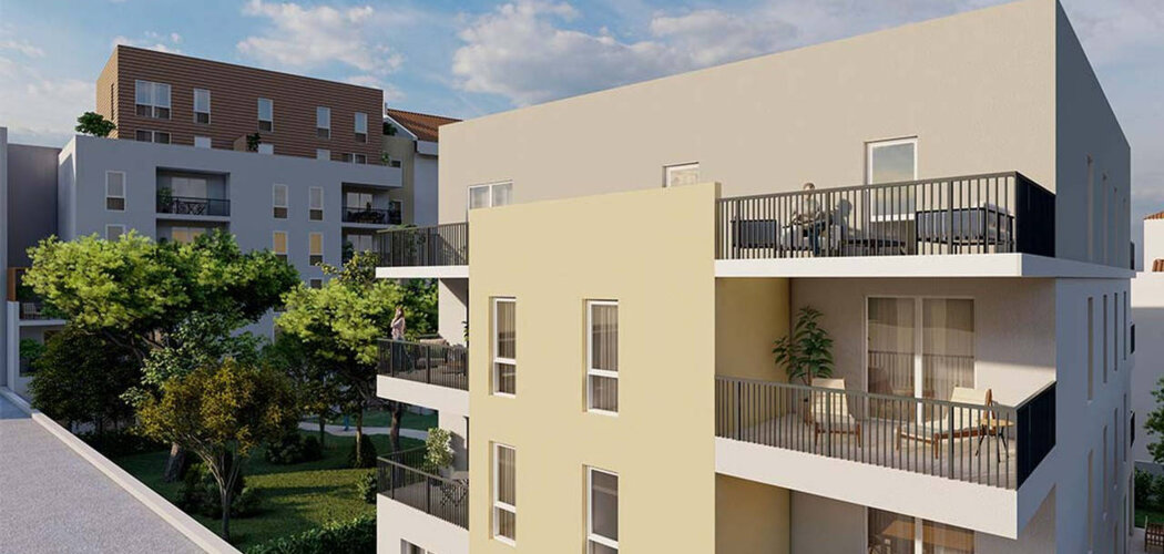 Programme immobilier neuf SERENITY - Vénissieux : Résidence studio–T4 avec cadre résidentiel et confort optimisé proche des transports (69200) - Référence : 17140