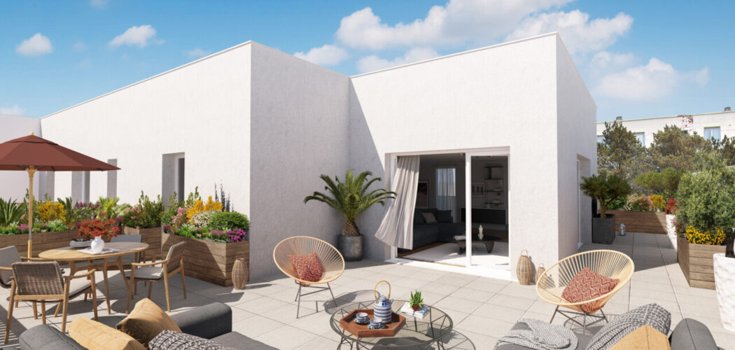 Programme immobilier neuf Patio Pressensé - Vénissieux : Résidence studio–T4 avec cadre résidentiel et confort optimisé proche des transports (69200) - Référence : 7039