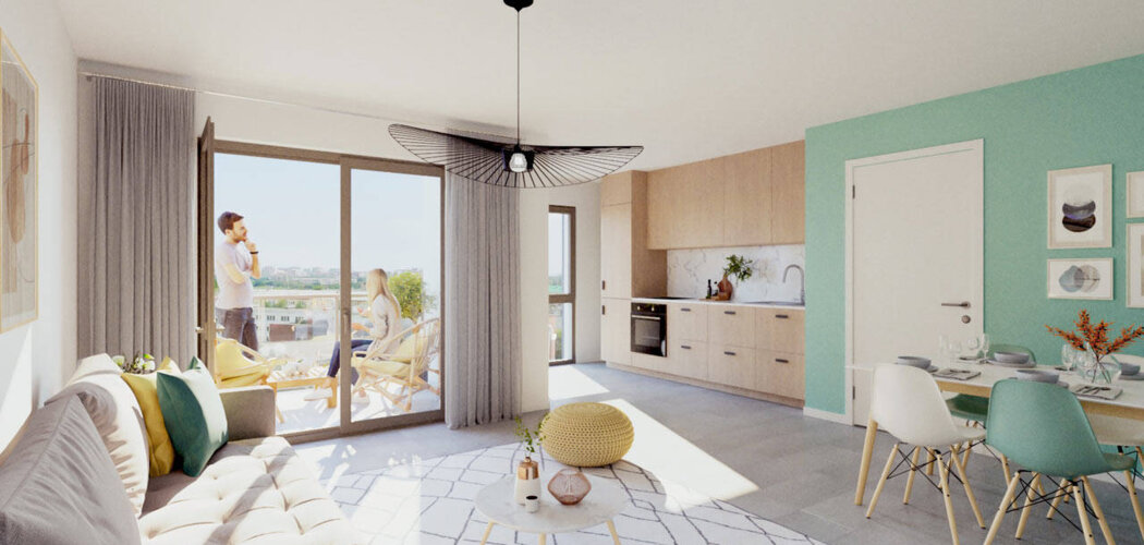 Programme immobilier neuf Art de Ville - Villefranche-sur-Saône : Résidence studio–T5 avec cadre moderne et confort optimisé proche des commodités (69400) - Référence : 11188