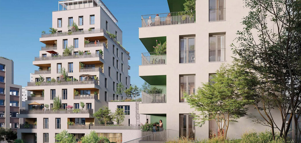 Programme immobilier neuf EGERIE - Villeurbanne Gratte-Ciel proche métro A et tramway T6 (69100) - Référence : 16054