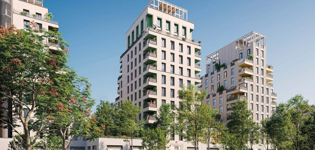 Programme immobilier neuf EGERIE - Villeurbanne Gratte-Ciel proche métro A et tramway T6 (69100) - Référence : 16054