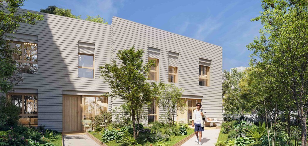 Programme immobilier neuf Vues Ciel - Villeurbanne : logements neufs écologiques et lumineux proche des transports (69100) - Référence : 15374