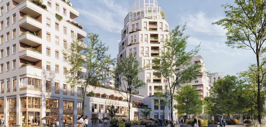 Programme immobilier neuf Vues Ciel - Villeurbanne : logements neufs écologiques et lumineux proche des transports (69100) - Référence : 15374