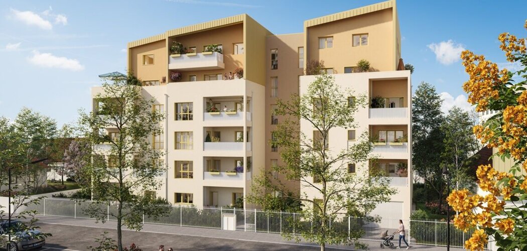 Programme immobilier neuf L'INTIMISTE - Villeurbanne métro A et Lyon à proximité (69100) - Référence : 18277