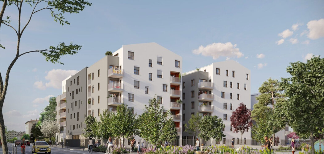 Programme immobilier neuf DUA - Villeurbanne près du campus de La Doua (69100) - Référence : 16056