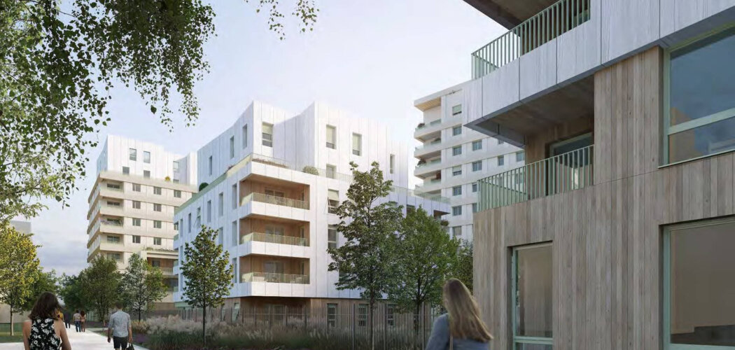 Programme immobilier neuf Les Ateliers du Parc - Villeurbanne près tram T3 vers Part-Dieu (69100) - Référence : 16050