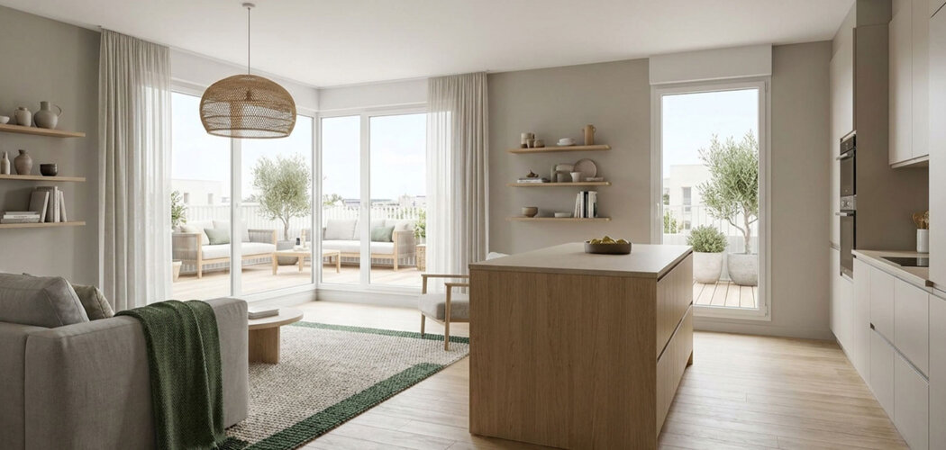 Programme immobilier neuf Les Ateliers du Parc - Villeurbanne près tram T3 vers Part-Dieu (69100) - Référence : 16050