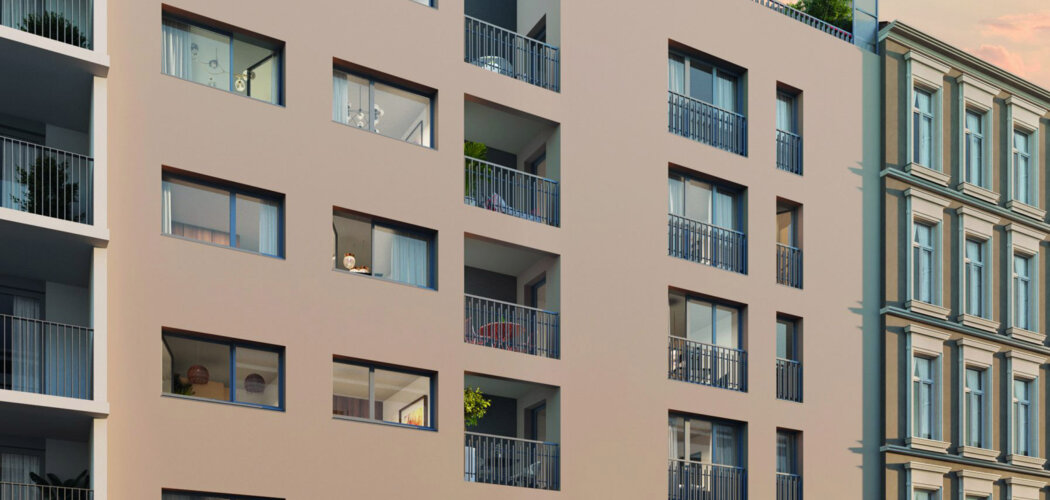 Programme immobilier neuf LES LOGES DE PRESSENSE - Villeurbanne proche des transports (69100) - Référence : 17328