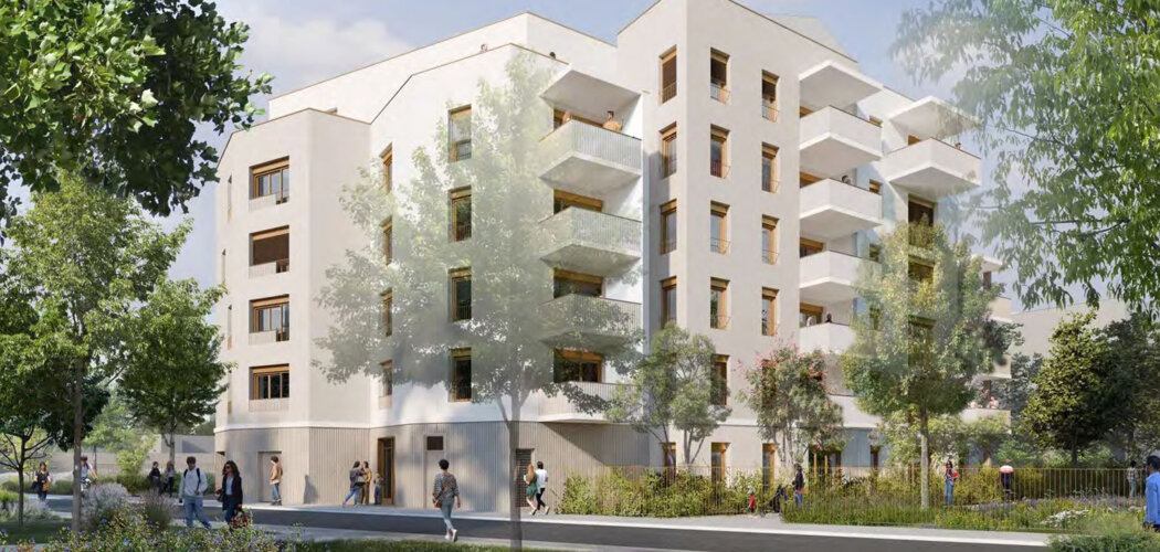 Programme immobilier neuf MONOPOLIS - Villeurbanne quartier résidentiel proche métro Cusset (69100) - Référence : 16965
