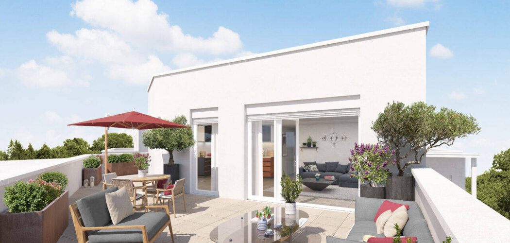 Programme immobilier neuf Les Allées Perroncel - Villeurbanne : Résidence studio–T5 avec cadre résidentiel et confort optimisé proche des transports (69100) - Référence : 17208