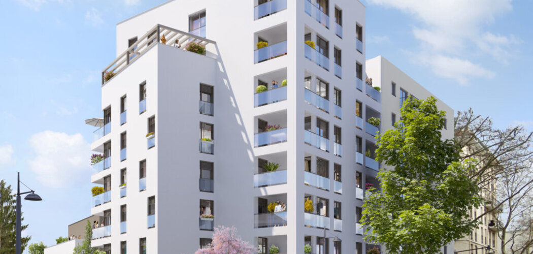 Programme immobilier neuf Le 191 Salengro - Villeurbanne : Résidence T2–T5 avec cadre contemporain et confort optimisé proche des commodités (69100) - Référence : 14336