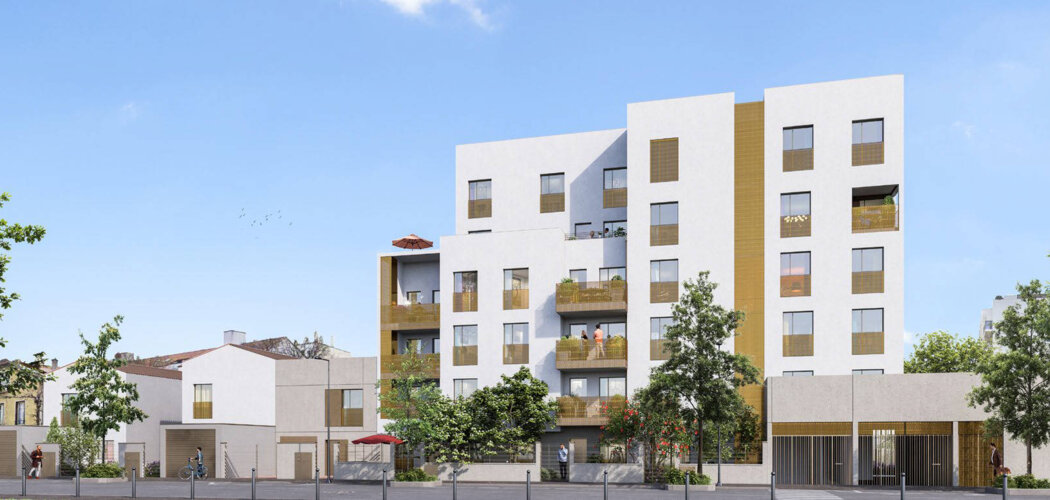 Programme immobilier neuf Park Lane - Villeurbanne : Résidence T2–T5 avec cadre résidentiel et confort optimisé proche des commodités (69100) - Référence : 14746