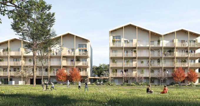 Achat / Vente immobilier neuf Villefranche-sur-Saône au cœur de l’éco quartier Montplaisir (69400) - Réf. 7601