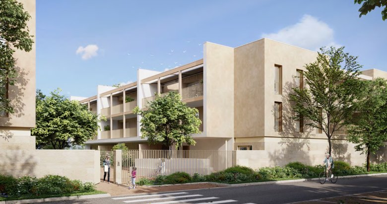Achat / Vente immobilier neuf Chaponost cadre verdoyant à deux pas du Parc du Boulard (69630) - Réf. 13102