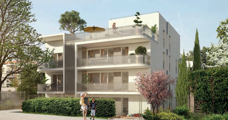 Achat / Vente immobilier neuf Francheville quartier Bel Air proche bus (69340) - Réf. 12518