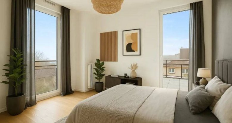 Achat / Vente immobilier neuf Francheville quartier Bel Air proche bus (69340) - Réf. 12518