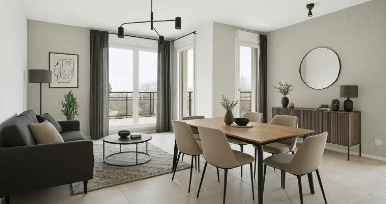 Achat / Vente immobilier neuf Francheville quartier Bel Air proche bus (69340) - Réf. 12518