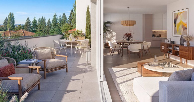 Achat / Vente immobilier neuf Genas à 25 minutes de Lyon (69740) - Réf. 12669