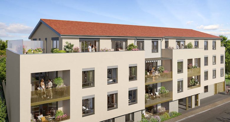 Achat / Vente immobilier neuf Genas à 25 minutes de Lyon (69740) - Réf. 12669