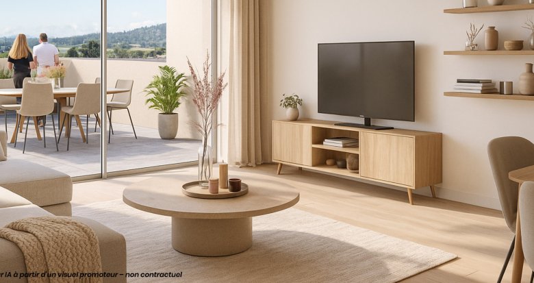 Achat / Vente immobilier neuf Toussieu à 200 m de la mairie (69780) - Réf. 13589